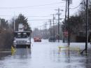 Flooding on Nantucket Island, off the coast of Massachusetts. [Burton Balkind, KB1VID, photo]